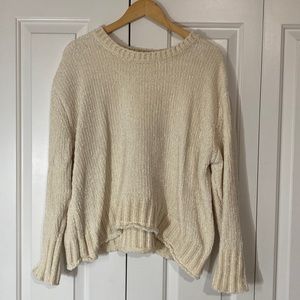 Philosophy Cream White Sweater Size L